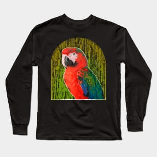 The digital painted parrot (2nd version) Long Sleeve T-Shirt